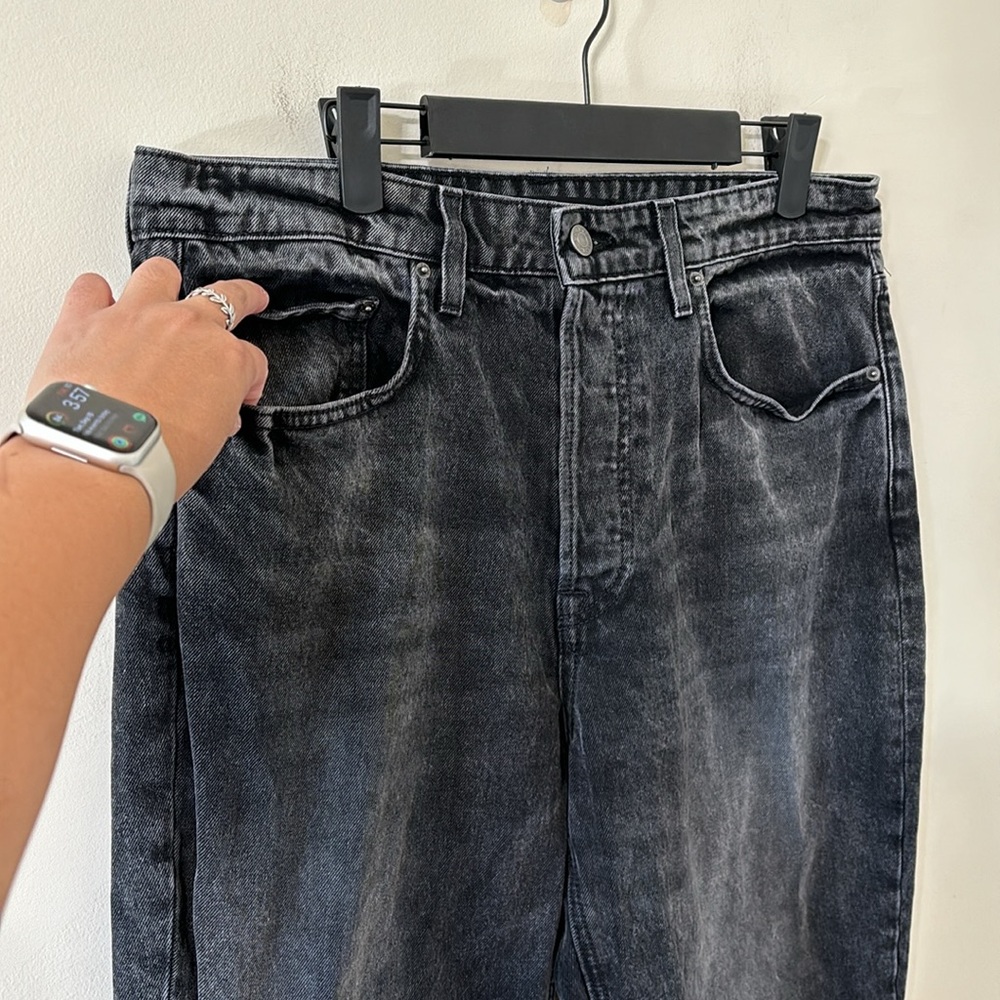 GRLFRND Karolina High Rise Straight Crop East Side Denim Jeans Size 31 - Picture 5 of 12